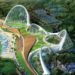 the ecorium project, ecorium project, eden project, national ecological institute, south korea, SAMOO, nature reserve, educational center, open space, greenhouses