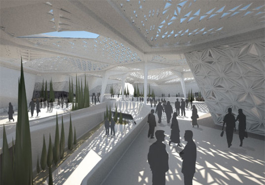 King Abdullah Petroleum Studies and Research Center, KAPSARC, riyadh, saudi arabia, zaha hadi, LEED, LEED Platinum, desert complex, research center, sustaianble building