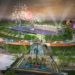 los angeles, la, la nfl stadium, nfl, nfl stadium, leed certified, leed, eco stadium, recycling, materials reduction, sustainable architecture, aedas