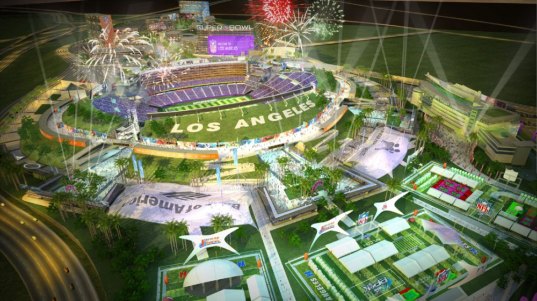 los angeles, la, la nfl stadium, nfl, nfl stadium, leed certified, leed, eco stadium, recycling, materials reduction, sustainable architecture, aedas