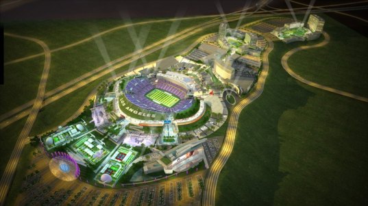 los angeles, la, la nfl stadium, nfl, nfl stadium, leed certified, leed, eco stadium, recycling, materials reduction, sustainable architecture, aedas