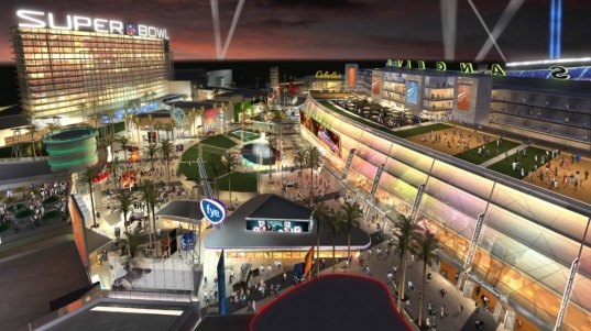 los angeles, la, la nfl stadium, nfl, nfl stadium, leed certified, leed, eco stadium, recycling, materials reduction, sustainable architecture, aedas