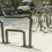 sustainable design, green design, nyc, bike racks, bicycling, urban design, transforming parking meters into bike racks, bike parking