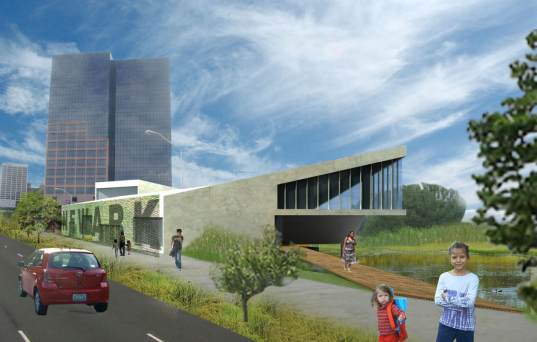 newark, new jersey, newark visitor center, architecture competition, reclaimed materials, community development, super interesting!,