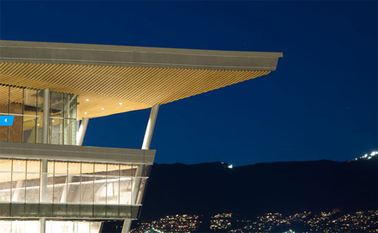 VCEC, Vancouver, architecture, sustainability, green roof, artifical reef, ecosystem, harbor, LMN, Olympics, XXI, winter, broadcasting, renovation, eco design
