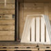 Sibylle Stoeckl, wood pallets, recycled pallets, repurposed pallets, green furniture, Le Cageot, discarded wood pallets, modular furniture, modular shelves, recycled wood furniture