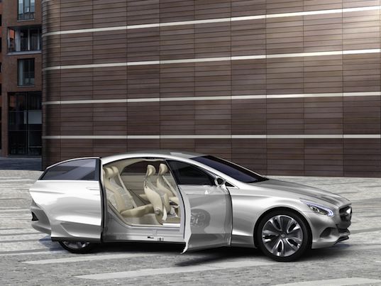 mercedes benz, f800, fuel cell, concept car, plug-in hybrid, electric car, green design