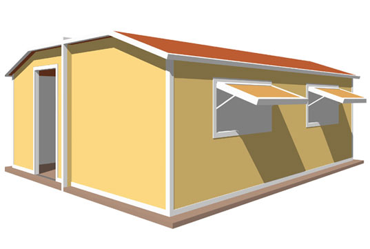 haiti, housing, shelter, prefab, miami, innovida, duany, haitian, temporary, green, eco design