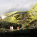 sustainable design, green design, island spa, anne holtrop, floating architecture, green walls, garden, botanical, green building