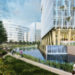 thin-film pv, industrial site, solar passive design, kierantimberlake, us embassy, london, new london us embassy, solar power