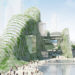Green Covered Taipei Music Center by Mario Bellini Architects, taiper pop music center, mario bellini architects, green design, eco design, sustainable design, green architecture
