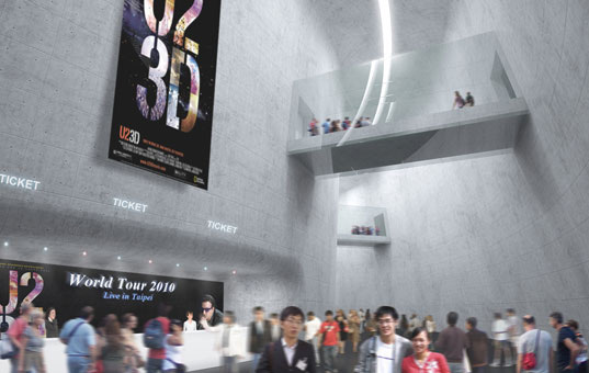 Green Covered Taipei Music Center by Mario Bellini Architects, taiper pop music center, mario bellini architects, green design, eco design, sustainable design, green architecture