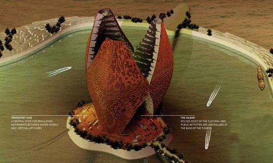 eVolo, eVolo Skyscraper competition, 2010 evolo skyscraper competition, 2010, skyscraper, eco skyscraper, green design, eco design, sustainable building, future, climate change,