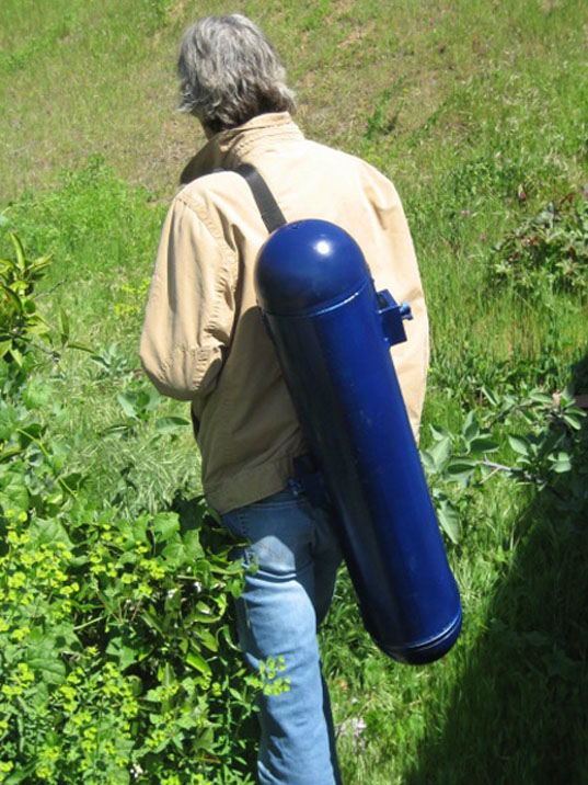 backpack power generator, hydroelectric power generator, portable power generator, green power, eco power, sustainable design, green design, eco design