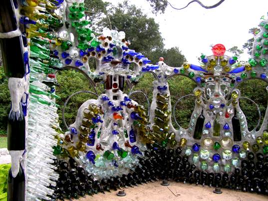 sustainable design, green design, recycled materials, sustainable architecture, bottle chapel, building made from bottles, green building, alternative building materials