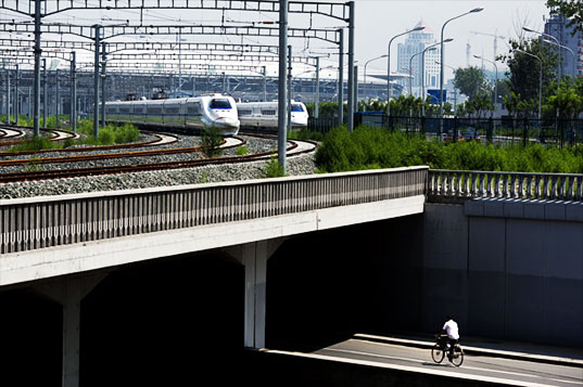 high speed rail, china, china's high speed rail lines, europe, international travel, rail infrastructure, HSR, green transportation, trains, high speed trains, eco design, sustainable design