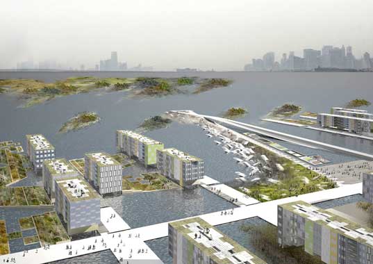 new york city, new york, rising water, sea level, ocean level, new york city under water, rising currents, Projects for New York’s Waterfront, moma, museum of modern art, climate change, museum of modern art, exhibit, ny, nyc