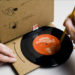 GGRP, sound designers, cardboard, record player, 45 rpm, record, music, DIY, recycleable, dj