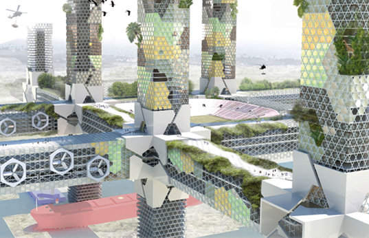 eVolo, eVolo Skyscraper Competition, 2010 evolo skyscraper competition, Tower City, france, urban design, recycled materials, skyscraper, eco skyscraper, eco design, green design, sustainable building