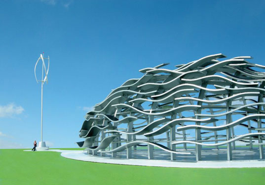 eco wine pavilion, sustainable building, sustainable design, sustainable architecture, eco design, green design, michael jantzen, wine, solar power