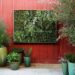 Flora grubb gardens, gardening panels, modular gardening panels, vertical gardens, DIY, DIY vertical gardens, green home décor, green furniture, planting cells, wall planting, vertical planting, wall gardens