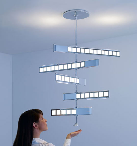 philips, lumiblade, oled, lighting, energy, efficient, mirror, pholed, mirrorwall, reflection, electricity, eco, green, sustainable