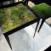 moss table, living furniture, ayodhya, green furniture, organic furniture, plant furniture