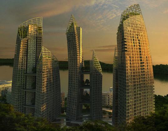 daniel libeskind, green mark, singapore, green design