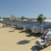 modular, mobile, mobile medical facility, modular hospital, hospital, clinic, medical clinic, health care, MONARCH, hord coplan macht, SPEVCO, green design, eco design, design for humanity, solar power,