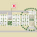 modular, mobile, mobile medical facility, modular hospital, hospital, clinic, medical clinic, health care, MONARCH, hord coplan macht, SPEVCO, green design, eco design, design for humanity, solar power,