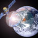 nasa, operation lens, solar power, giant magnifying glass, astronauts, solar power, outer space, frank gehry, april fools