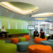 Macqaurie Bank Office, Sydney, Australia, clive Wilkinson architects, cwa, forward thinking office design, One Shelley Street, green star design, LEED efficiency, large scale design project, collaborative workspace, employee wellbeing, reinvent the traditional workplace, woods bagot, transformative office space, mobile work settings, carbon neutral systems, flexible work platform, large atrium, meeting pods, work zones, paperless work style, sustainable design, sustainable architecture, green design, green architecture, green interior design, sustainable interior design