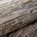 Newsworthy, green wallpaper, green wall covering, green design, Lori Weitzner, newspaper wallpaper, newspaper weave, Weitzner limited