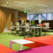 Macqaurie Bank Office, Sydney, Australia, clive Wilkinson architects, cwa, forward thinking office design, One Shelley Street, green star design, LEED efficiency, large scale design project, collaborative workspace, employee wellbeing, reinvent the traditional workplace, woods bagot, transformative office space, mobile work settings, carbon neutral systems, flexible work platform, large atrium, meeting pods, work zones, paperless work style, sustainable design, sustainable architecture, green design, green architecture, green interior design, sustainable interior design