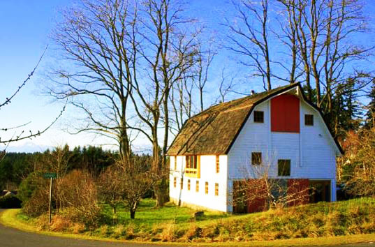 barn renovation, converted barn, renovated barn, eco-friendly renovation, green renovation, green building, sustainable building, don frothingham, bainbridge island homes