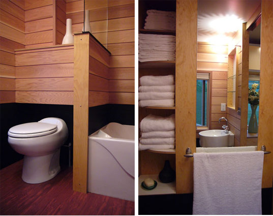 Lloyd Alter, treehugger, pre fabulous design, Timber House Eco Resort, green homes Canada, tiny houses, small house movement, live large in a tiny home, prefab homes