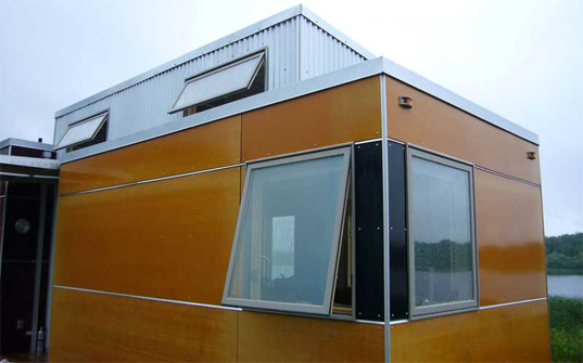 Lloyd Alter, treehugger, pre fabulous design, Timber House Eco Resort, green homes Canada, tiny houses, small house movement, live large in a tiny home, prefab homes