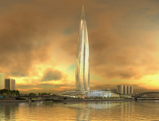 New Gazprom Tower To Be Europe's Tallest & Greenest?