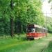 trams on grass, sustainable transportation, european public transportation, green transportation, urban design, urban heat island effect, green design, grass lined public transportation tracks