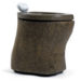 Loowatt toilet, loo watt toilet, poo toilet, toilet made from poo, toilet made from feces, toilet made from excrement, manure toilet, toilet made from manure, toilet made from horse manure, Virginia Gardiner, composting toilet, waterless toilet
