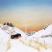 Lori Nix, abandoned school bus, abandoned bus, barren landscape, apocalyptic landscape, snow, bus in the snow