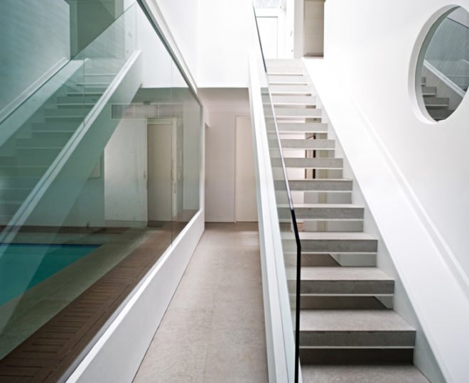Michaelis, Alex Michaelis, Michaelis Boyd, underground house, underground mansion, Michaelis stairs, stairs and slide, slide, slide stairs