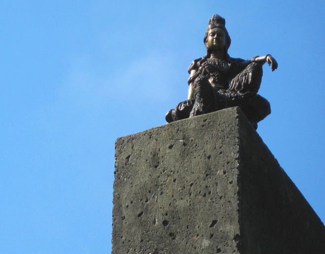 Fernwood, Fernwood cemetery, eco burial, Guan Yin, Buddhist