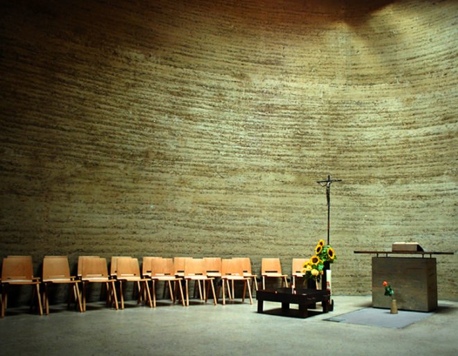 Chapel, Chapel of Reconciliation, Kapelle der Versöhnung, Kapelle, Berlin Chapel of Reconciliation, Berlin Kapelle der Versöhnung, Reconciliation Chapel, Berlin, Berlin Chapel, Berlin Wall, Berlin Wall Chapel, Berlin Wall Reconciliation Chapel, rammed earth, rammed earth building, rammed earth chapel
