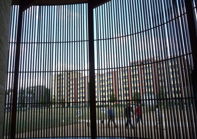 Chapel, Chapel of Reconciliation, Kapelle der Versöhnung, Kapelle, Berlin Chapel of Reconciliation, Berlin Kapelle der Versöhnung, Reconciliation Chapel, Berlin, Berlin Chapel, Berlin Wall, Berlin Wall Chapel, Berlin Wall Reconciliation Chapel, rammed earth, rammed earth building, rammed earth chapel