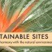 Sustainable sites, native environment, erosion, green roof, water, water table, water runoff, rainwater, indigenous plants, native flora, shade, pergola, trees, native vegetation, green roof, green roofs