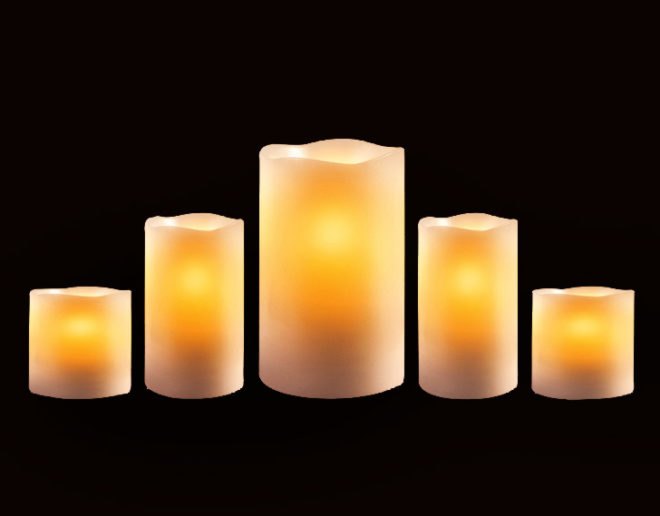 Halloween, LED lights, LED candles, flameless candles
