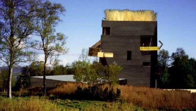 Steven Holl, Knut Hamsun, Hamsun Museum, Norway, Norwegian, Norway Museum, dark tower, Norwegian Museum, Holl Museum, Holl museum Norway, Hamsun