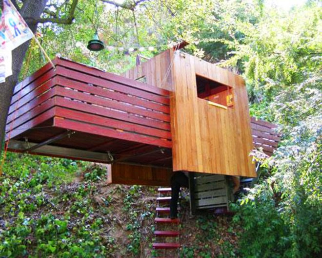 treehouse, tree house, geodesic treehouse,o2 sustainability treehouse, dustin feider, tree house architecture, treehouse, green building, green design, green design, eco design