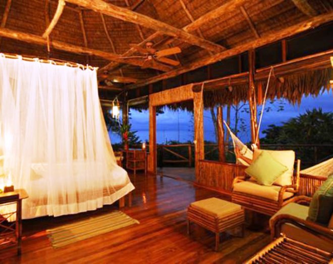 Lapa Rios, eco-resort, Costa Rica, bedroom, room, bungalow